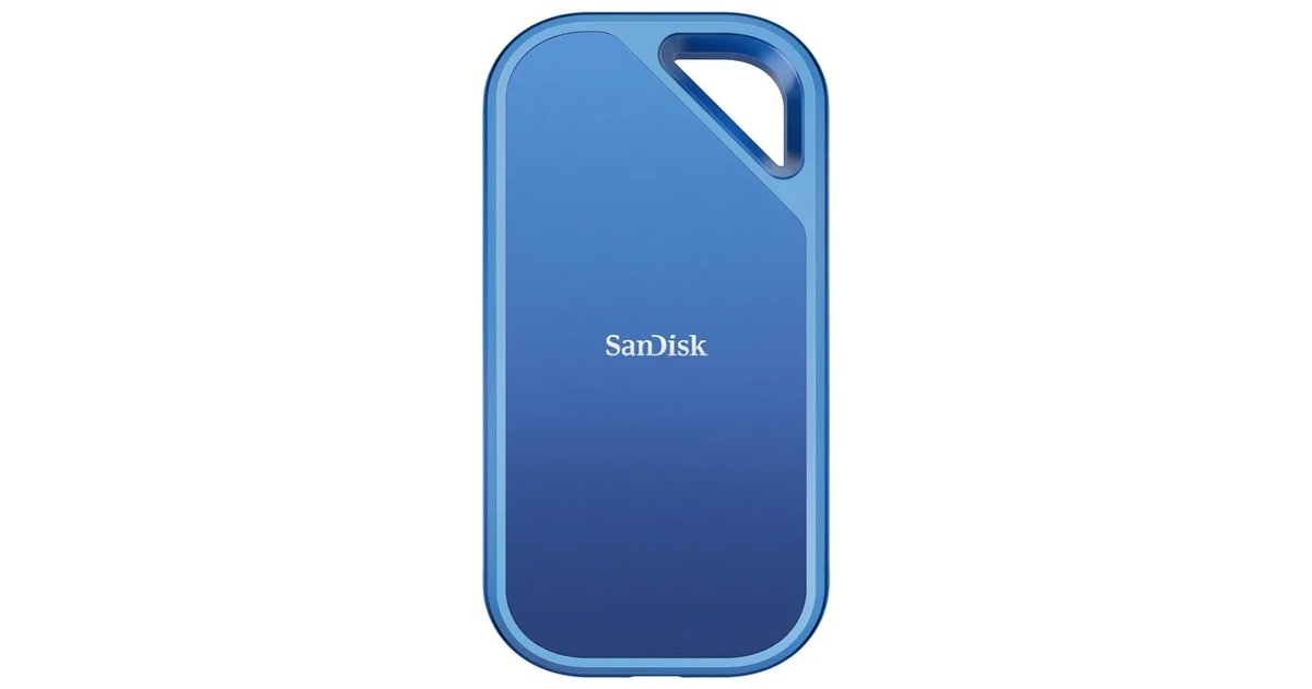 SanDisk Creator Pro SSD externo portátil de 2 TB (para criadores de conteúdo