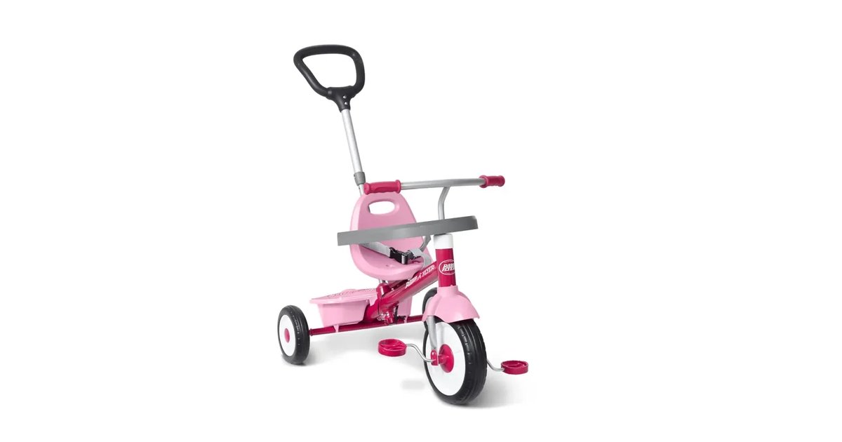 Radio Flyer - Stroller Trike, cor rosa (456 PAZ)