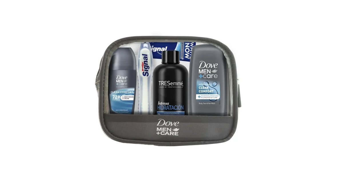 Neceser Mini Viagem para Homem - Dove