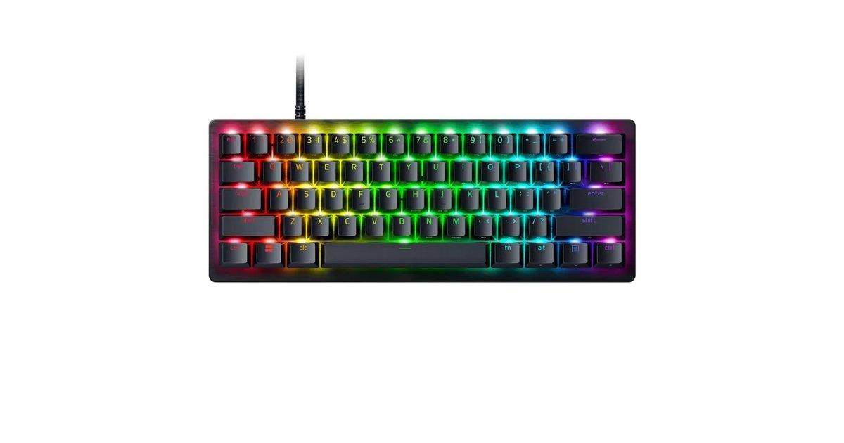 Razer Huntsman V3 Pro Mini - Teclado Ótico Analógico para Desportos