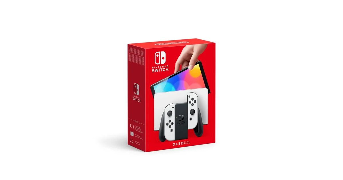 Nintendo Switch OLED - Consola de Jogos Portátil e para TV