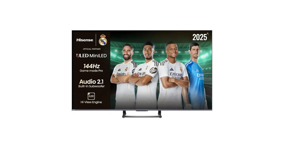 TV Hisense 75 polegadas Mini-LED Smart com Processador Hi-View AI