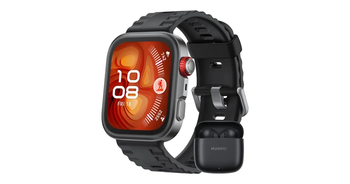 HUAWEI Watch FIT 4 Pro Smartwatch preto FreeBuds SE 2 preto