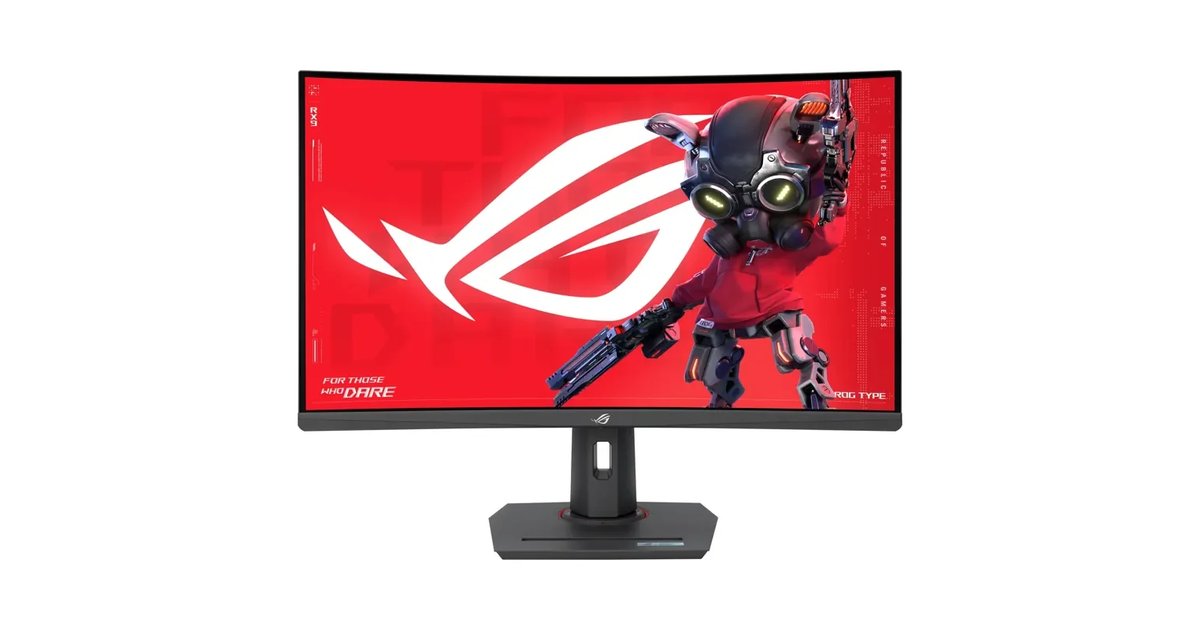 ASUS ROG Strix XG32WCMS Monitor de jogos USB tipo C de 32 polegadas 2560 x 1440