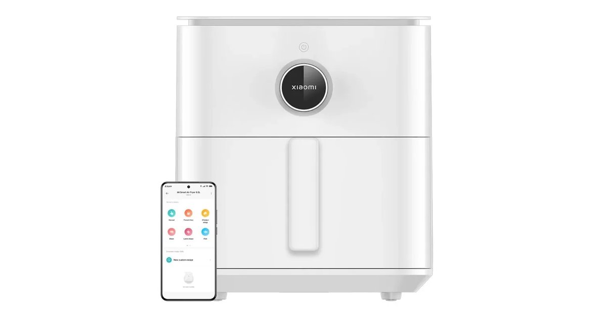 Fritadeira Inteligente Xiaomi 6.5L, 1800W