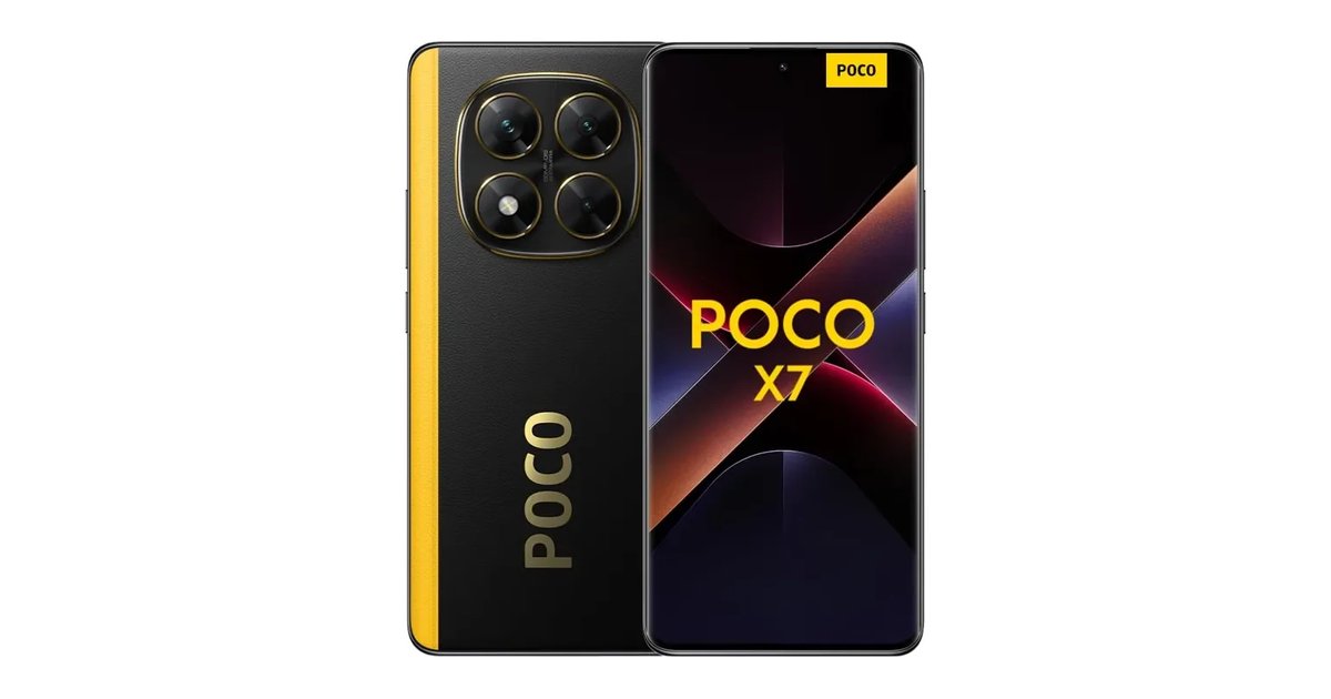 Xiaomi Poco X7 - Telemóvel com Amoled, MediaTek Dimensity 7300-Ultra e Câmera de 50 MP