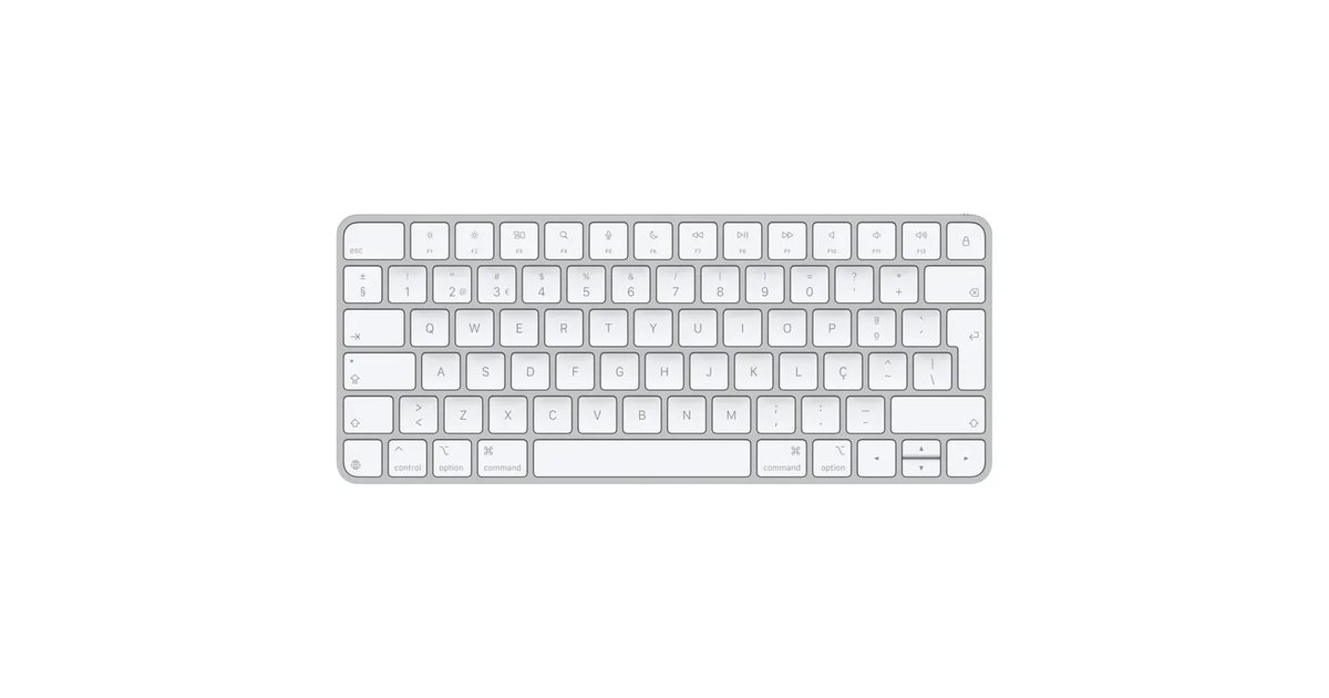 Teclado Mágico da Apple - Sem Fios e Recarregável