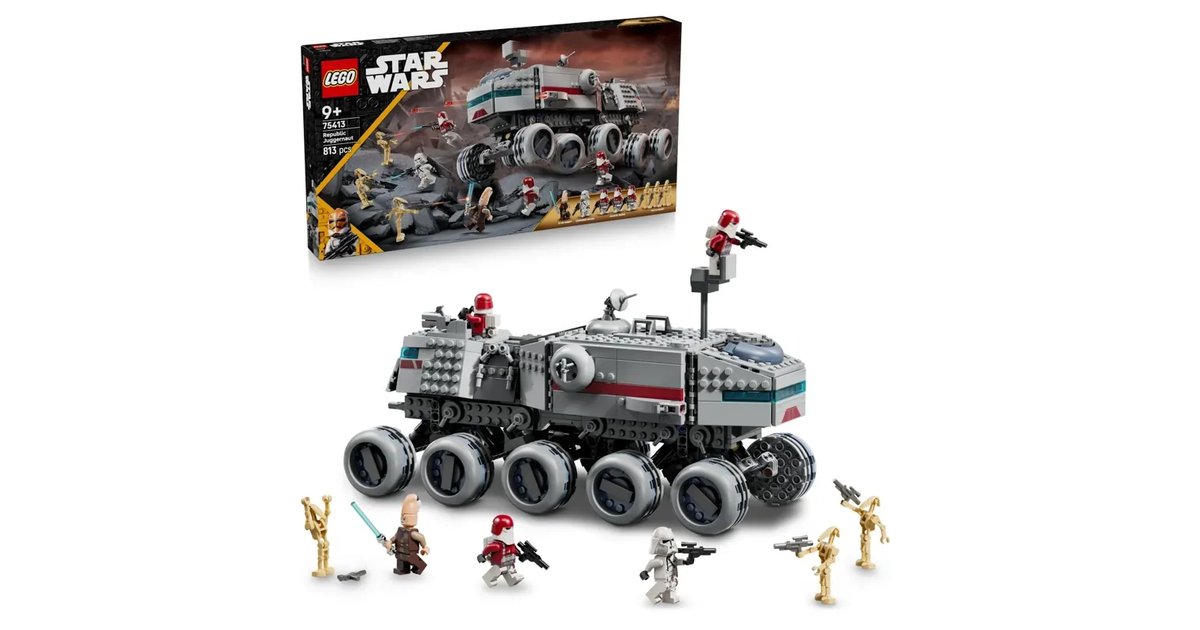 Juggernaut da República LEGO Star Wars 75413 - Brinquedo de Combate