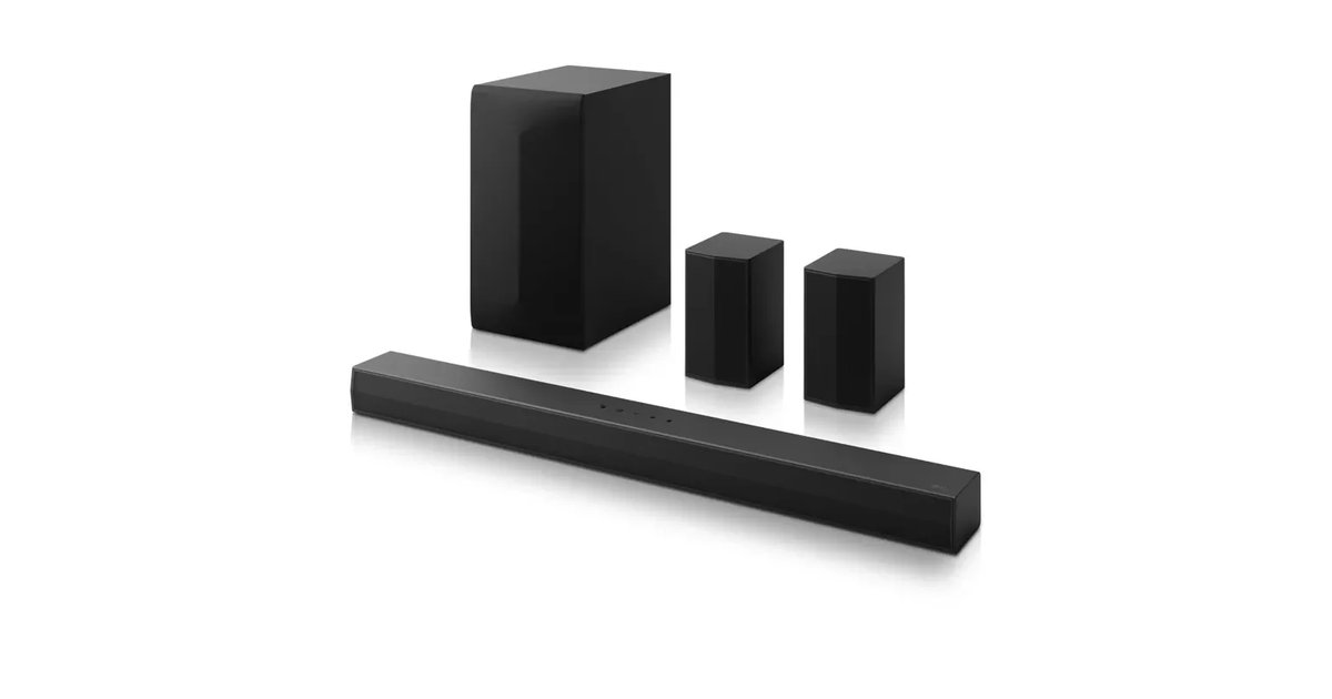 Barra de Som LG DS60TR, Bluetooth, 440W, 5.1 Canais