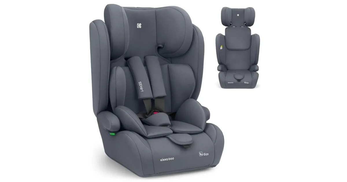 KikkaBoo Cadeira Auto Sem ISOFIX Grupo 1 2 3 (9-36 kg)