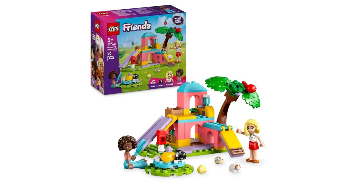 LEGO Friends Parque as cobaias de brinquedo - 2 bonecas mini 42640