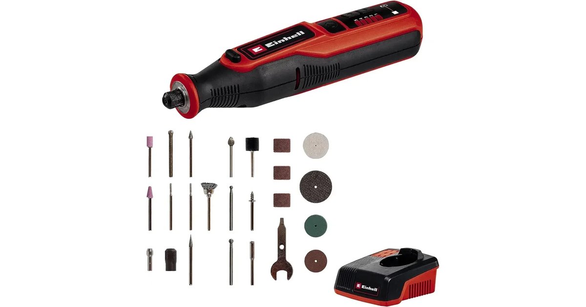 Einhell Ferramenta de lixar/gravar com bateria TE-MT 7.2 Li (7