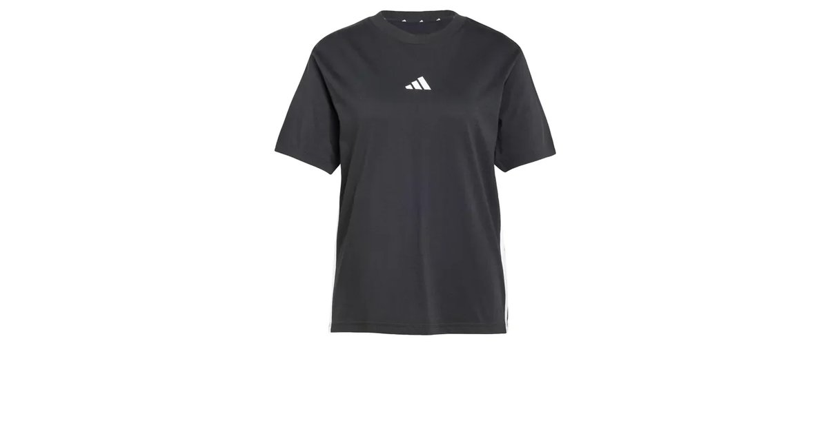 Adidas Mulher Essentials 3-Stripes Cotton T-Shirt
