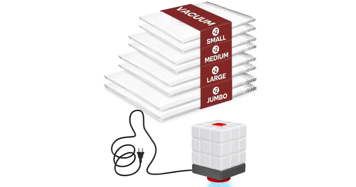 Bolsas de Armazenamento a Vácuo para Roupa