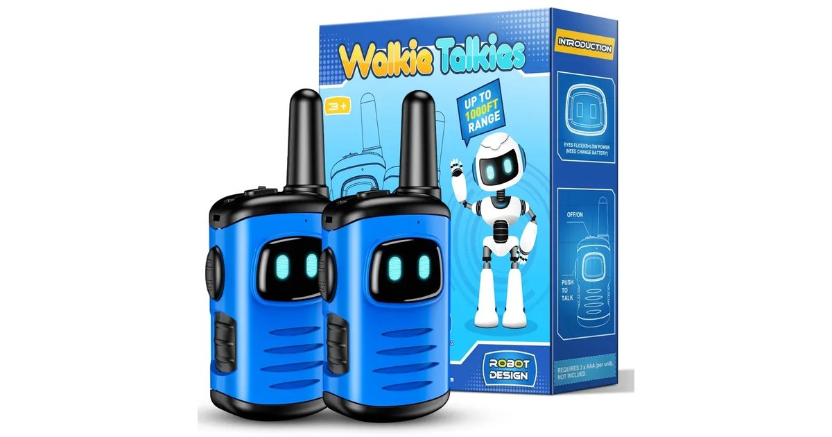 Walkie Talkie Crianças, brinquedos para criança 3 4 5 6 7 8 anos presente criança 3-10 anos jogos