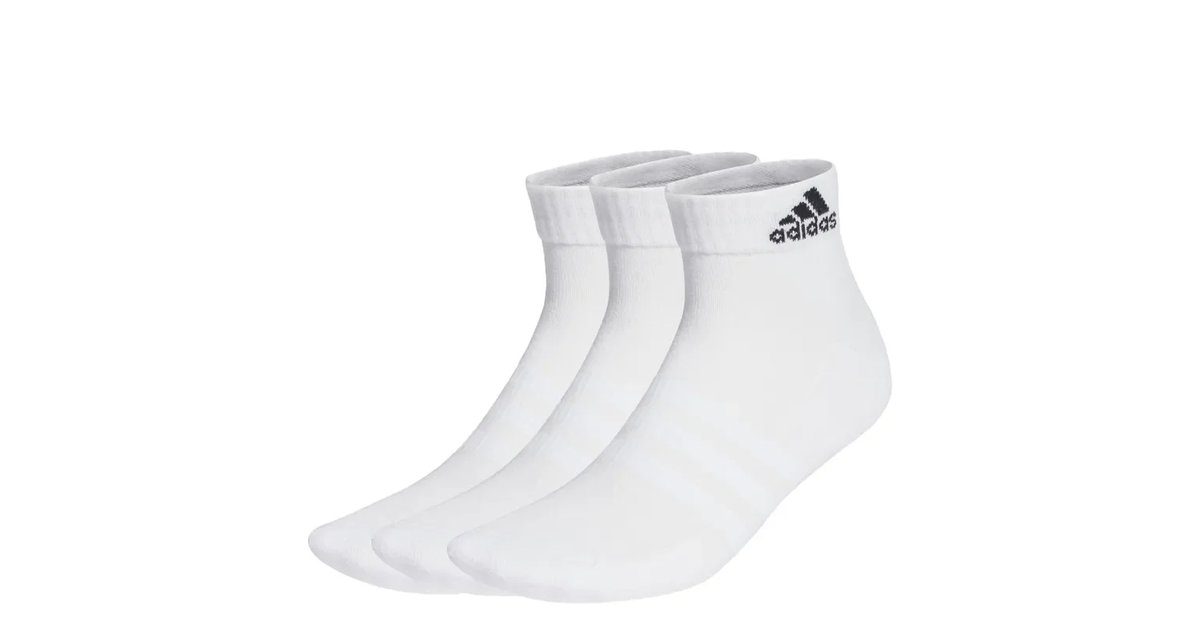 adidas Unissexo adulto Cushioned Sportswear Ankle Socks 3 Pares