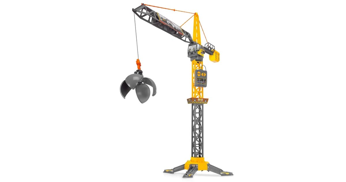 Dickie Toys - Guindaste Mighty Crane 110 cm