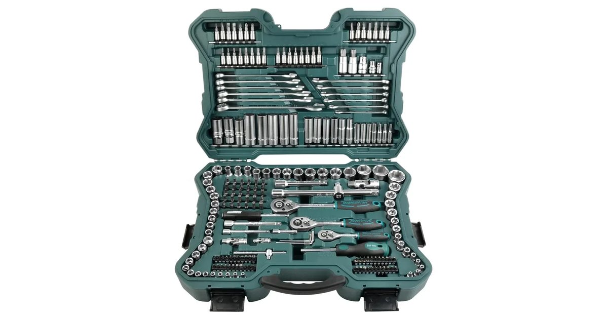 Mala de Ferramentas Mannesmann M9 8430 com Chaves