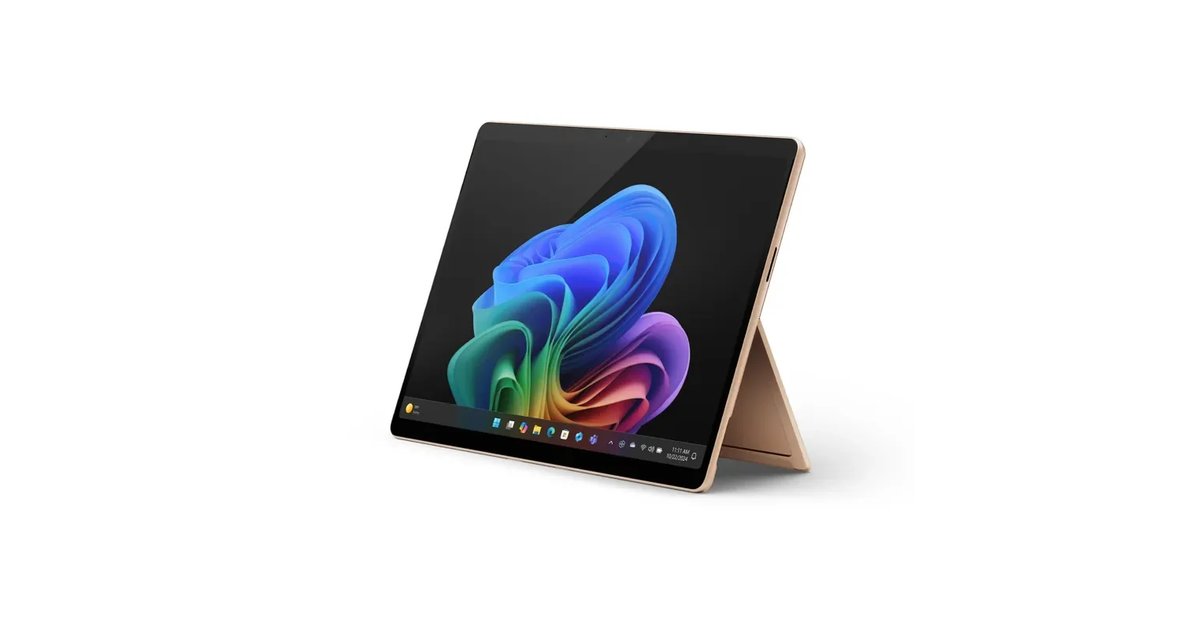 Microsoft Surface Pro Copilot PC, 13 polegadas, Snapdragon X Plus, 16 GB RAM, 512 GB SSD