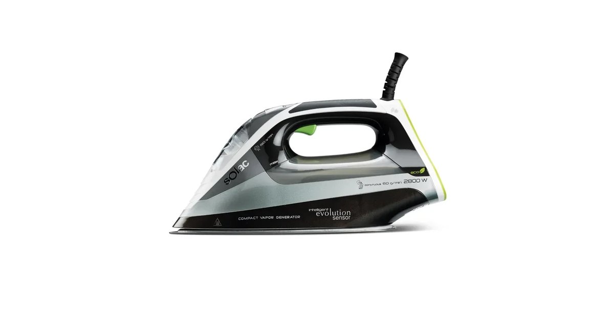 Centro de Passar Solac CVG9512 - Vapor, Eco e Turbo