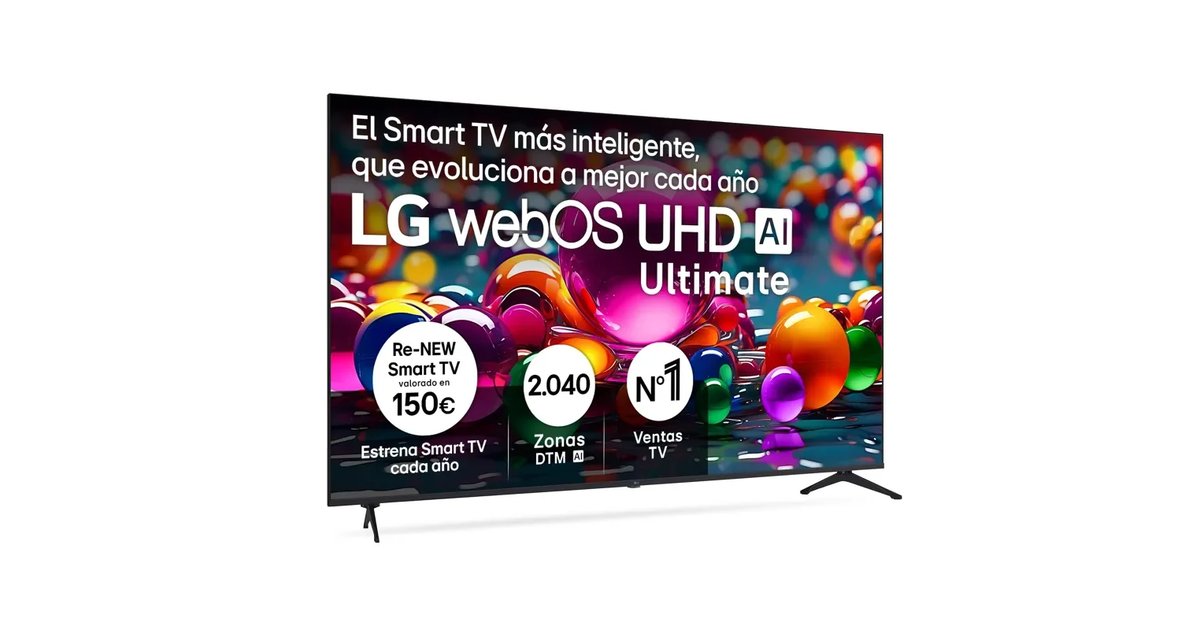 LG 75UA75006LA - TV 75", UHD 4K, WebOS 25