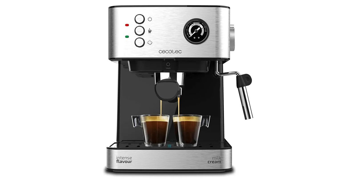 Cecotec Cafeteira Express Power Espresso 20 Professionale. 850 W