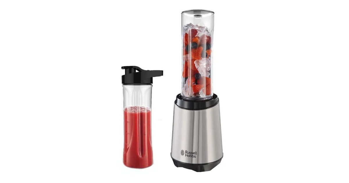 Russell Hobbs 23470-56 Mix & Go Mini liquidificadora, 300 W, sem BPA