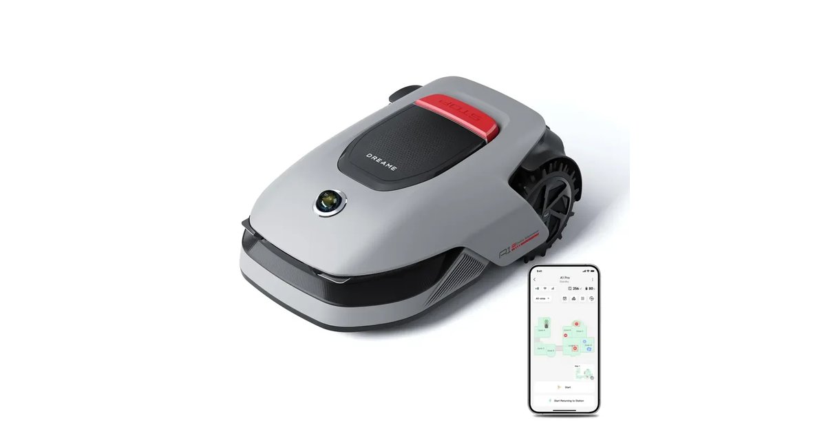 Dreame A1 Pro - Corta-Relvas sem Cabos Perímetro