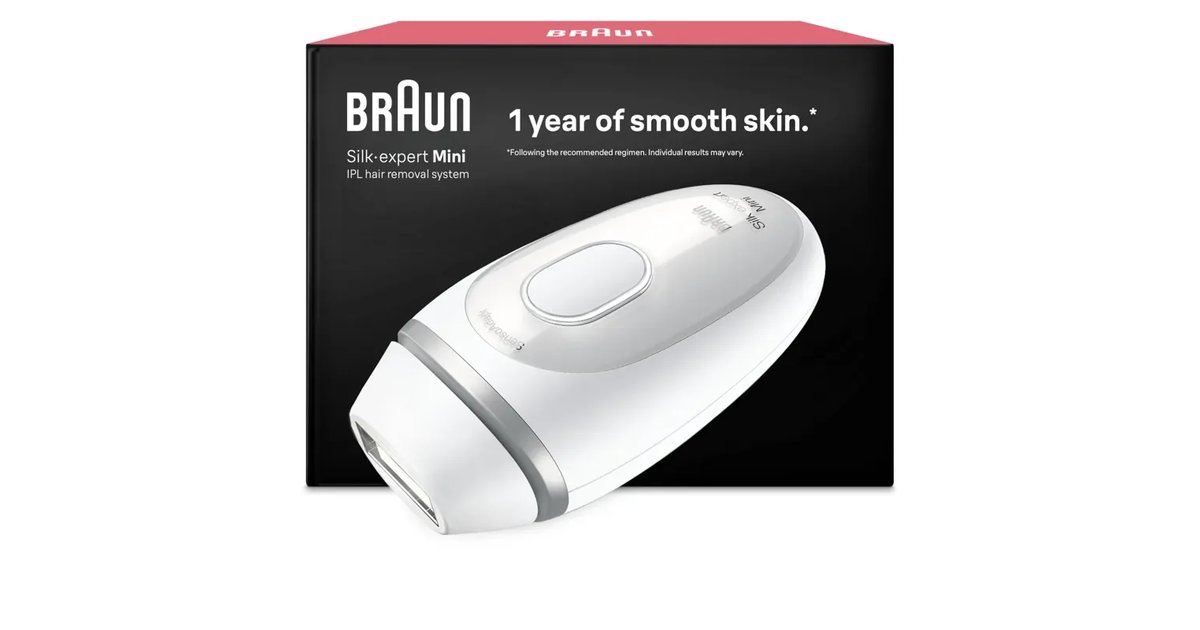 Removedor de Pêlos IPL Braun Luz de Pulso Silk-Expert Mini