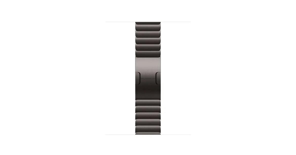 Pulseira de Elos Apple Watch - 42 mm - Cinza Ardósia - Tamanho único (adapta-se à maioria dos pulsos)