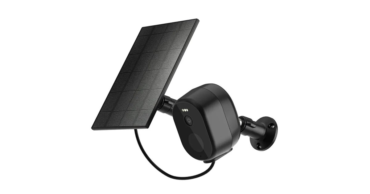 Woox Câmara de vigilância exterior solar 2