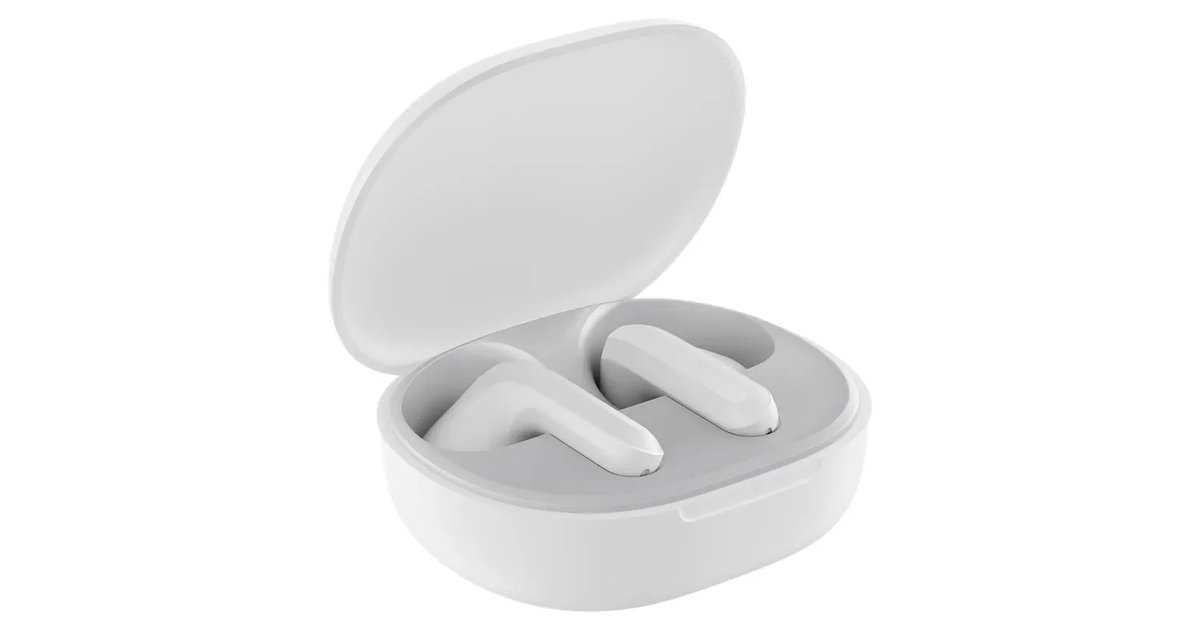 Redmi Buds 4 Lite - Auriculares sem Fios Leves com Até 20 Horas de Autonomia