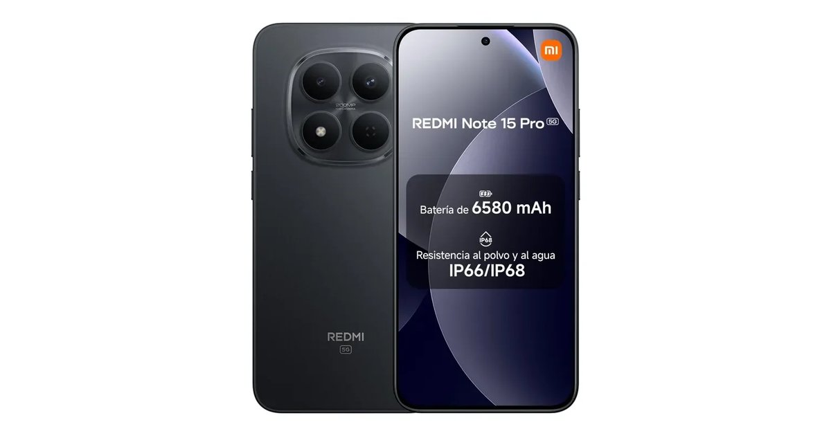 XIAOMI REDMI Nota 15 Pro 5G, smartphone 12+512 GB