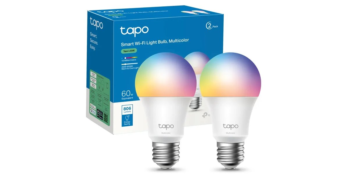 Tapo L530E – Lâmpada Inteligente LED Wi-Fi
