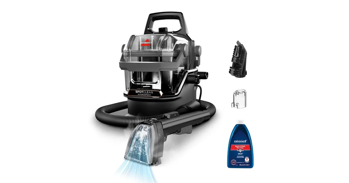 BISSELL SpotClean HydroSteam, Aspirador de água tapeçaria