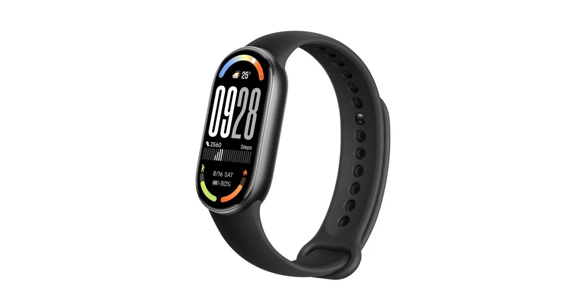 Bracelete Inteligente Xiaomi Smartband 10 com Ecrã AMOLED