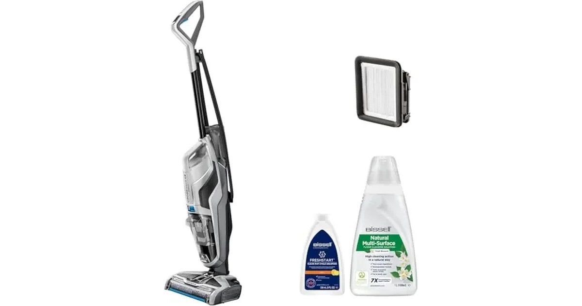 Bissell CrossWave C3 Pro - Aspirador de Pó 3 em 1 com Cabo