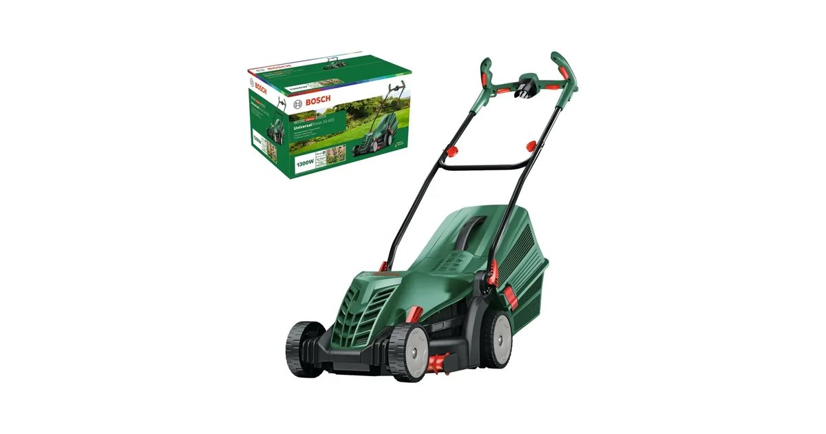 Corta-Relvas Bosch UniversalRotak 34-405 - Potência de 1300 W