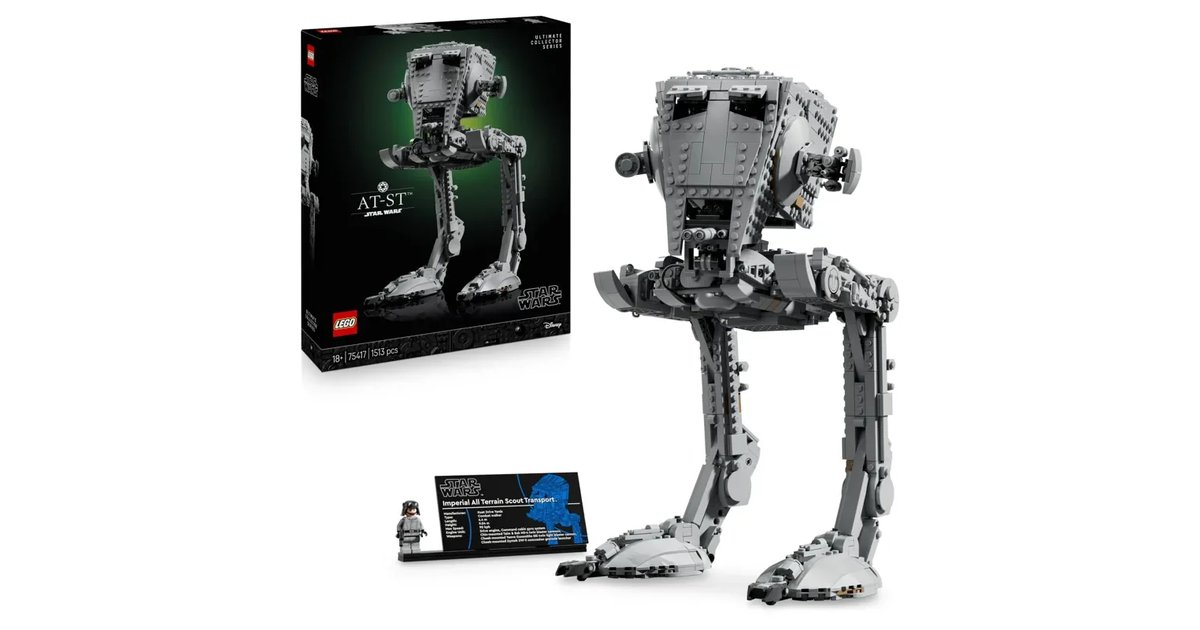 LEGO Star Wars 75417 caminhante AT-ST - kit de casacos para adultos