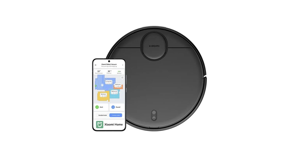 Robô Aspirador XIAOMI T12 - Succiona 3500 Pa