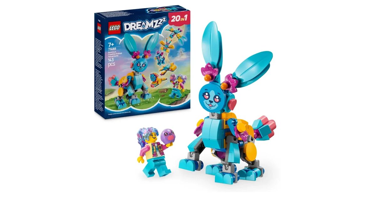 LEGO DREAMZzz Aventuras de Bunchu: Animais criativos