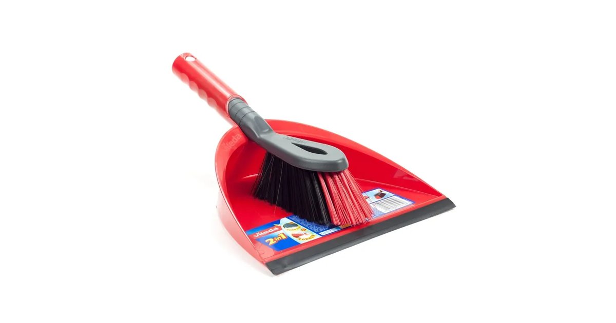 Vileda 141742 - Vassoura e conjunto de ferramentas manuais