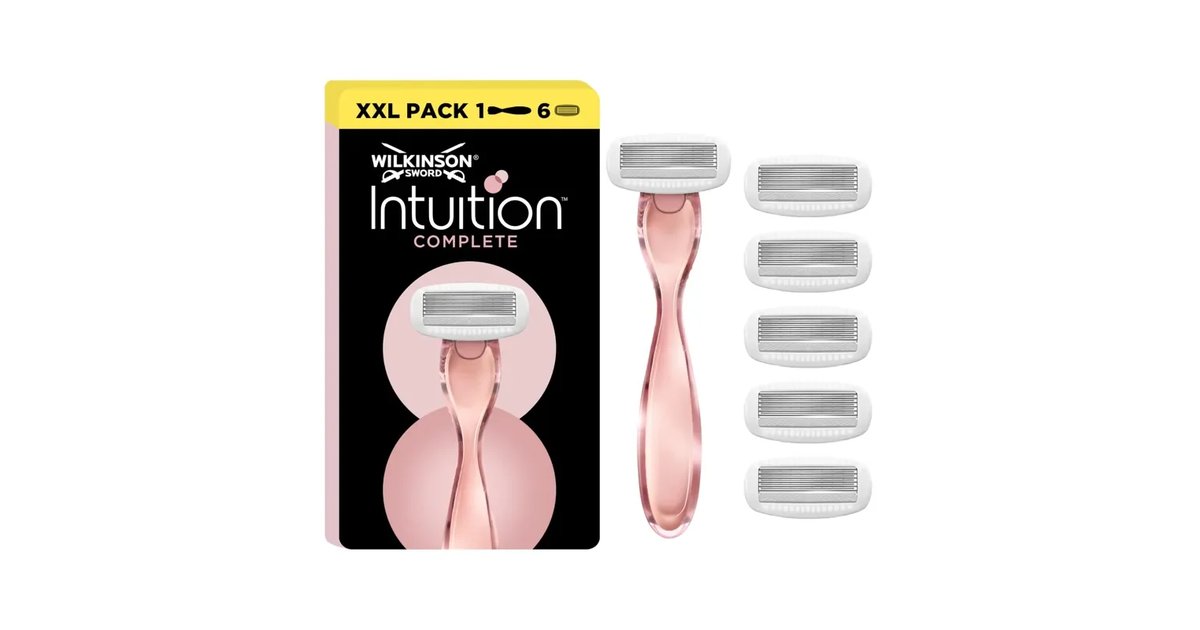 Wilkinson Sword Intuition Complete - Pack XXL - máquina de barbear para mulher