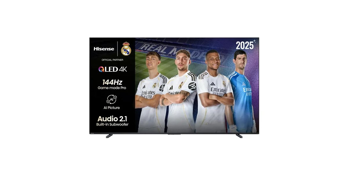 Hisense 100E7Q Pro QLED Televisão de 100 polegadas