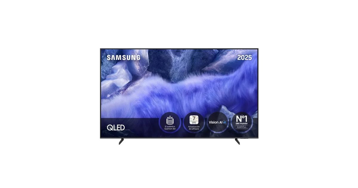 Smart TV Samsung QLED QE1F 4K com Inteligência Artificial