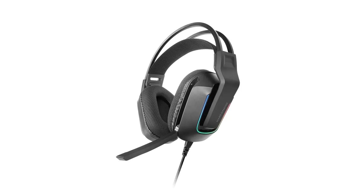 Auriculares Gaming MH-Strike com Iluminação FRGB Rainbow