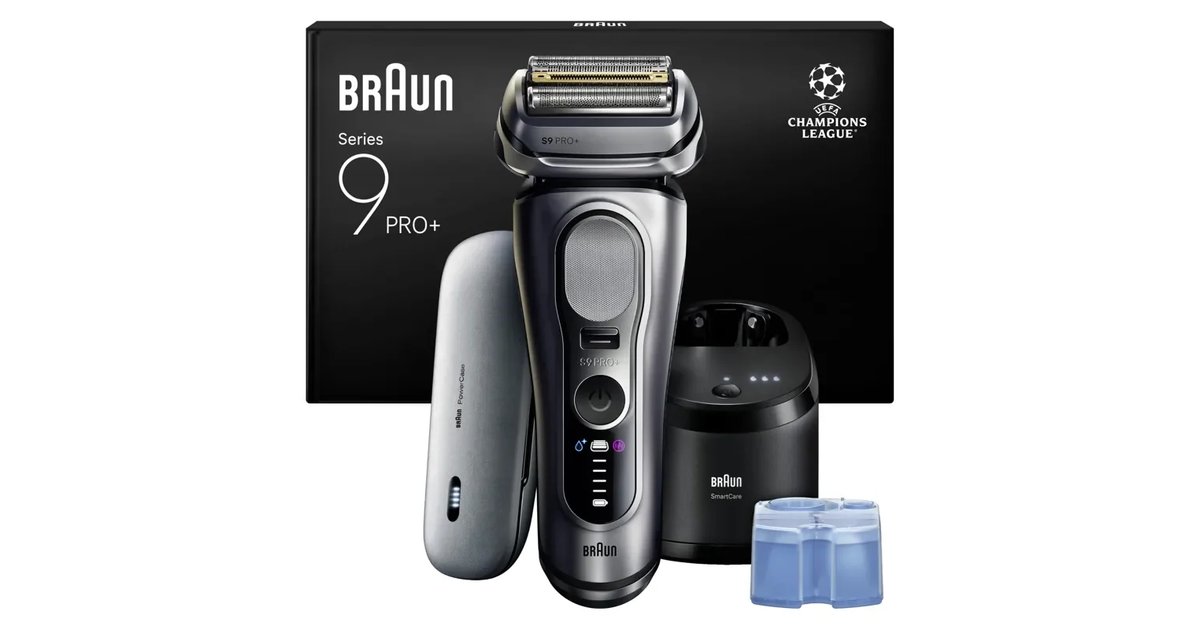 Máquina de Barbear Elétrica Homem Braun Série 9 PRO
