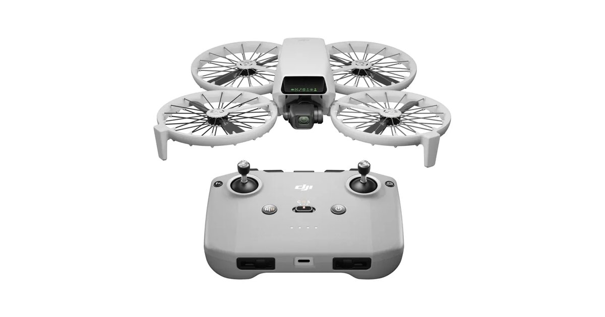 Drone DJI Flip com câmara 4K UHD