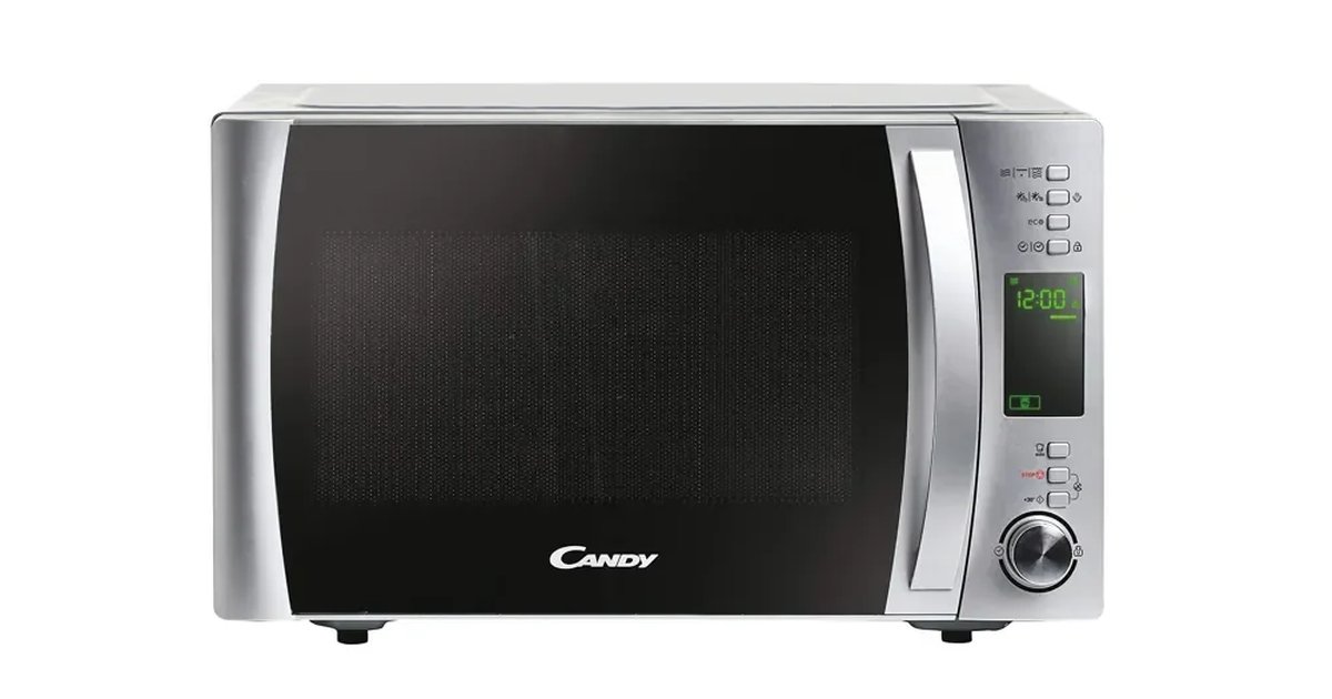 Microondas Candy CMXG22DS/ST, 22L, 1250W - Desconto de 49%
