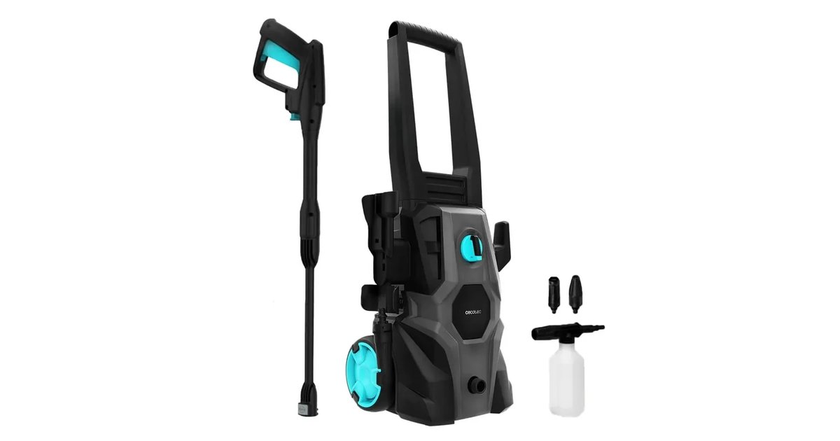 Cecotec HydroBoost 1400 EasyGo Hidro-Limpeza de Alta Pressão